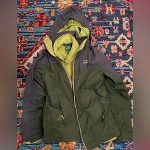 Ll Besn 3in1 Kids L (6x-7) winter coat.